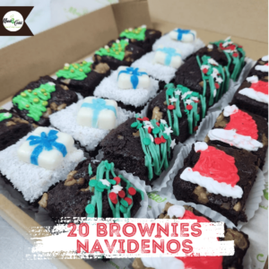 Brownies Navideños (20 Un)