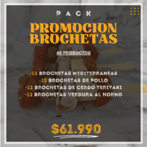 Promocion Brochetas