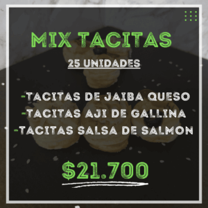 Mix Tacitas Saladas (25 Un)