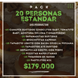Pack 20 Personas Estandar
