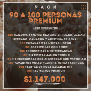 Pack 90 a 100 Personas Premium