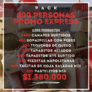 Pack 200 Personas Promo Express