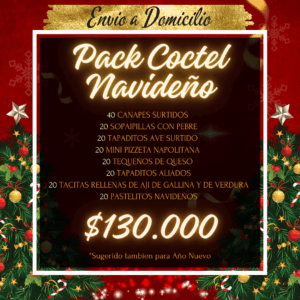 Pack Coctel Promocion Navideña