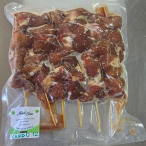 Brochetas de Cerdo Teriyaki Congeladas (12 Un)