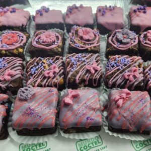 Mini Brownies con Diseño (20 Un)