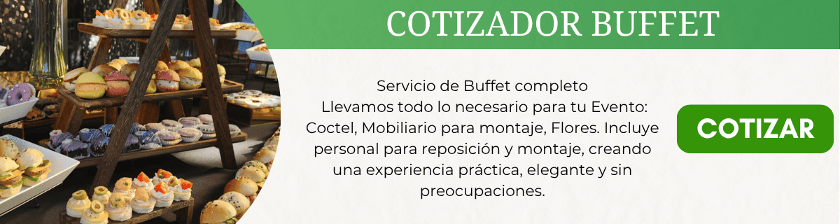 Buffet a domicilio