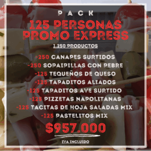 Pack 125 Personas Promo Express