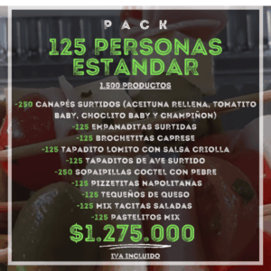 Pack 125 Personas Estandar