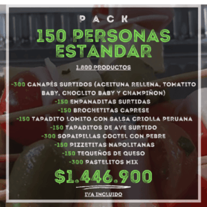 Pack 150 Personas Estandar