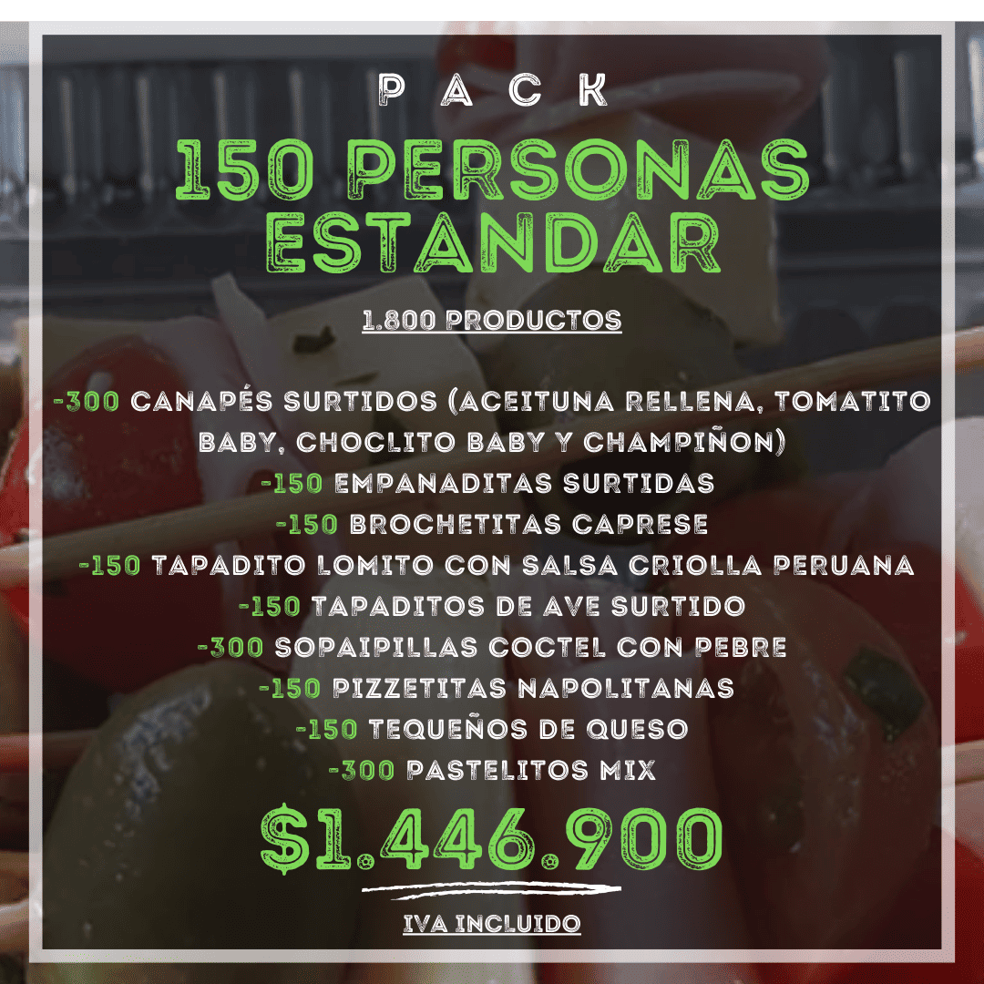 Pack 150 Personas Estandar