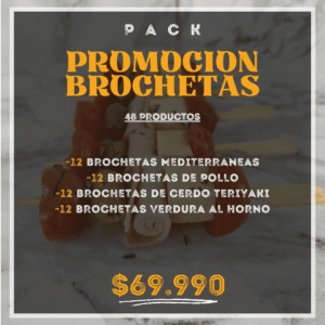 Promocion Brochetas