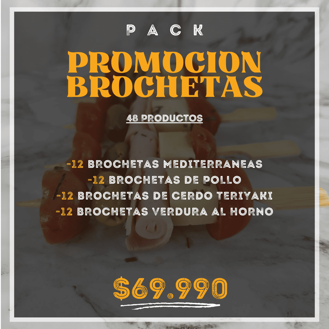 Promocion Brochetas