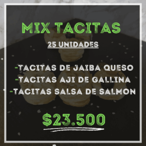 Mix Tacitas Saladas (25 Un)