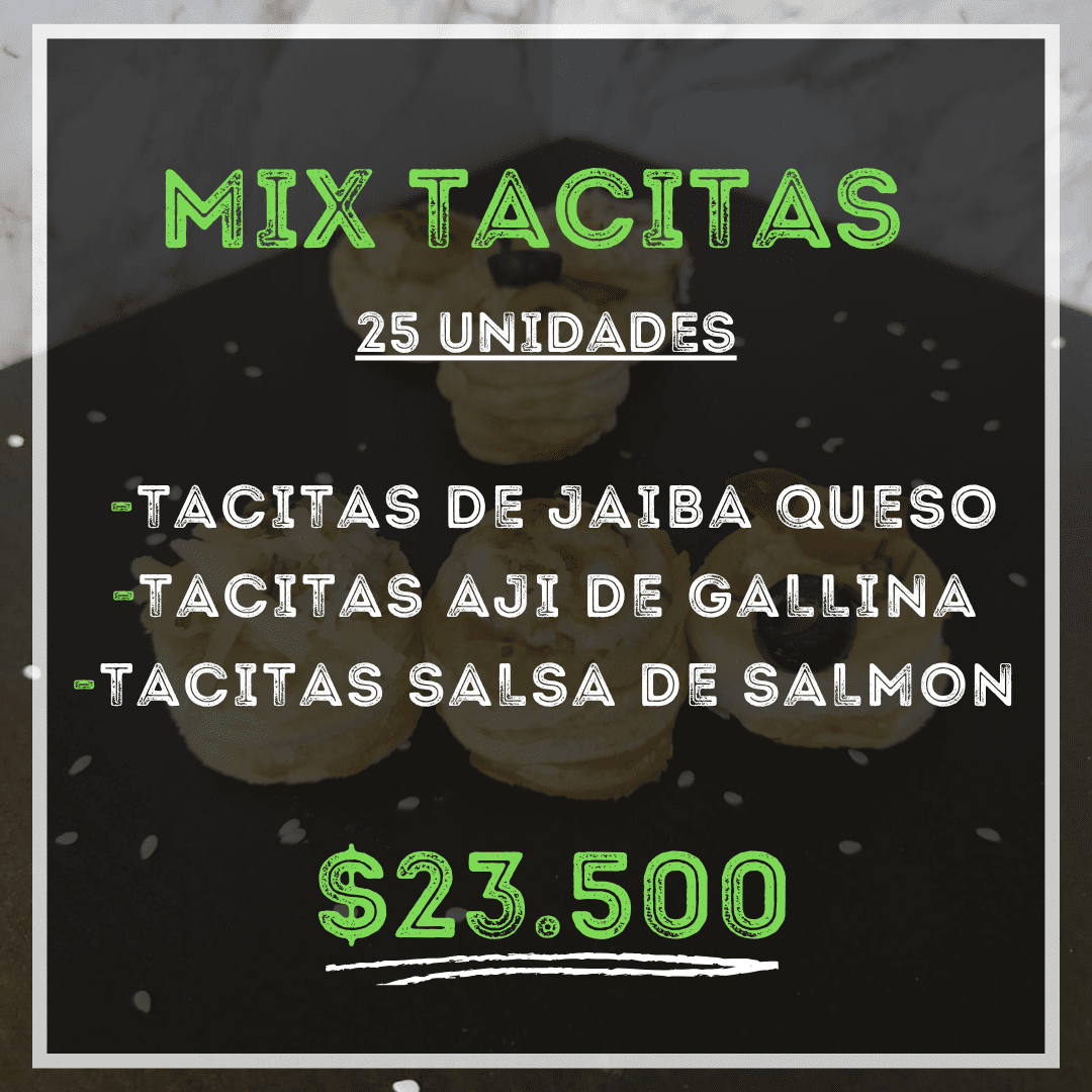 Mix Tacitas Saladas (25 Un)