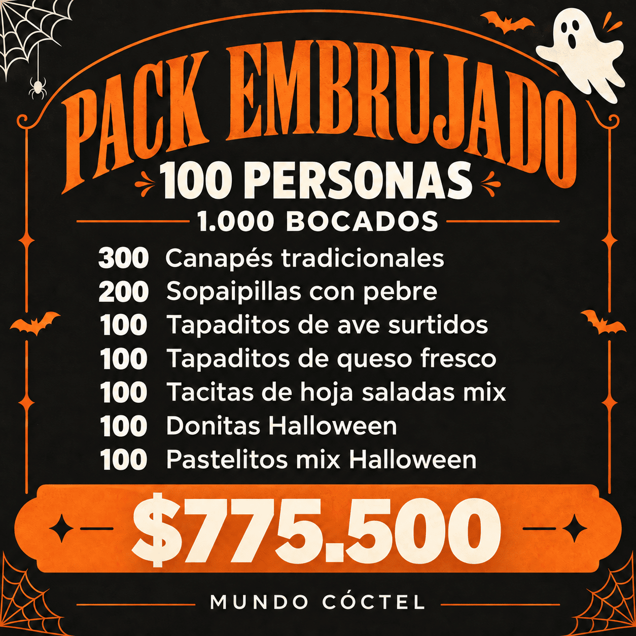 Pack 100 Personas Embrujado